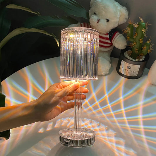 Diamond Crystal Lamp